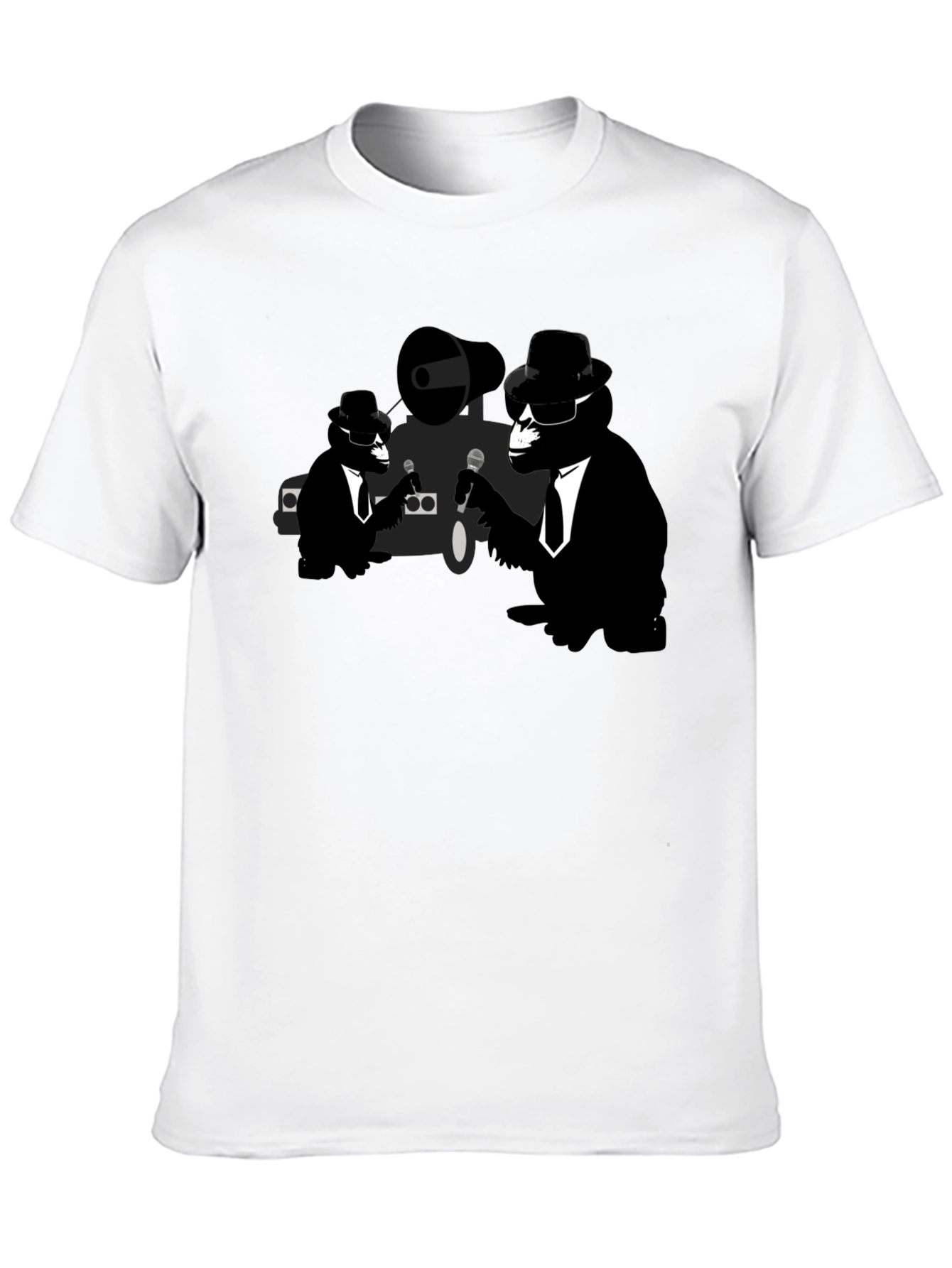 Blues Brothers Apes Graphic T-Shirt