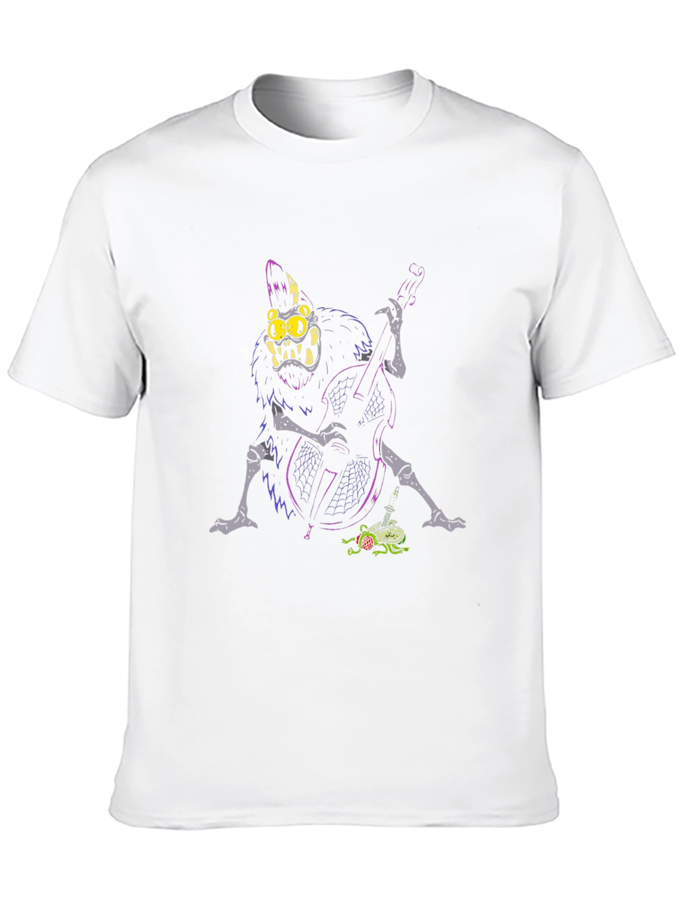 Monster Bass Player Graphic Tee