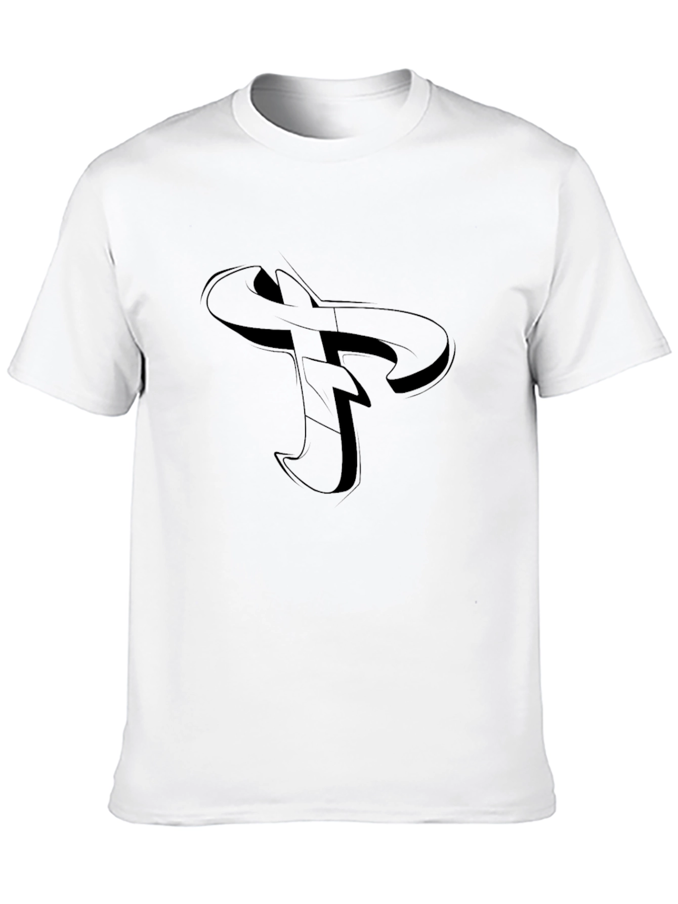 Cool Graphic Tee - Mens Black T-Shirt