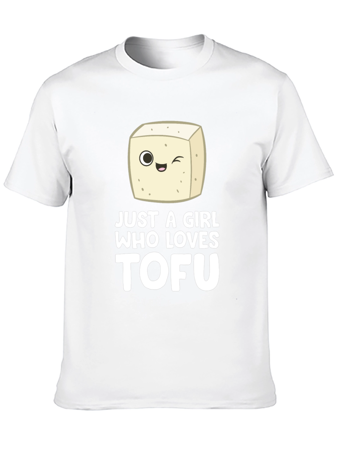 Just a Girl Who Loves Tofu - Graphic T-Shirt