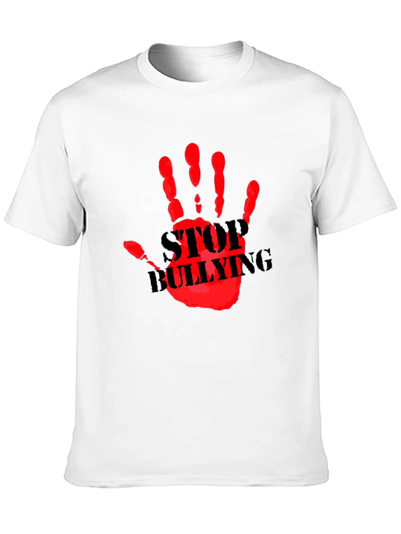 Stop Bullying Graphic Print T-Shirt