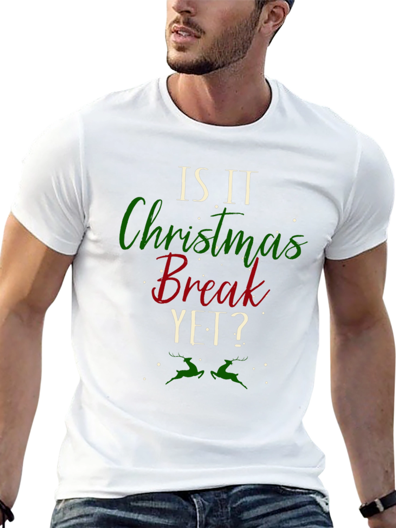 Is It Christmas Break Yet? Holiday T-Shirt