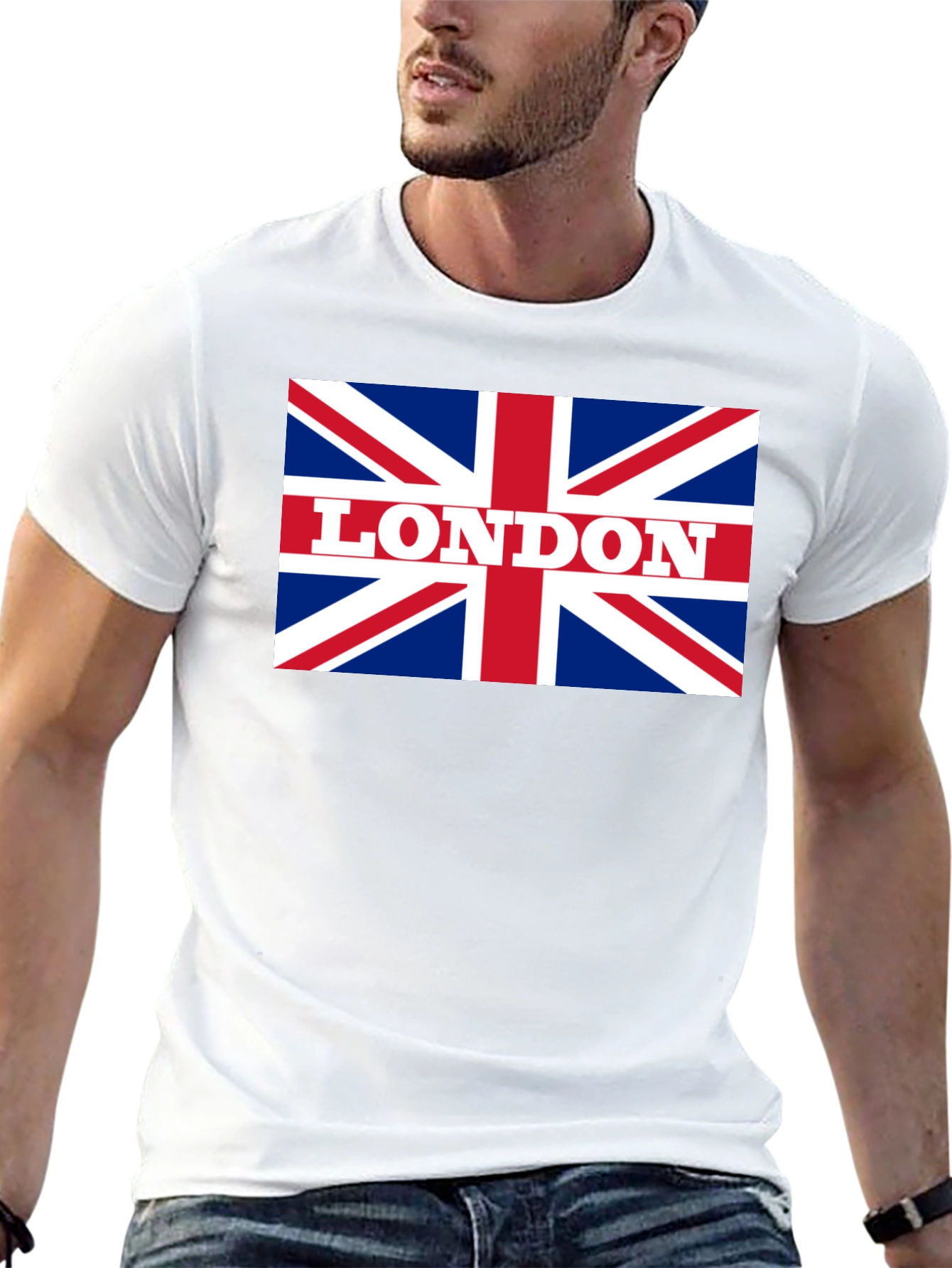 London UK Flag Graphic T-Shirt