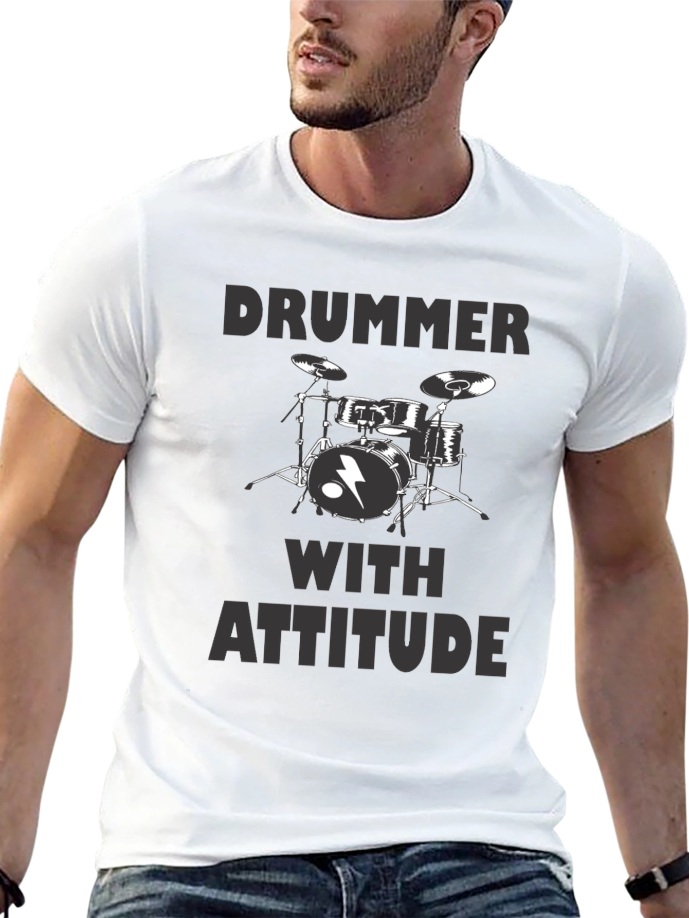 Drummer With Attitude T-Shirt