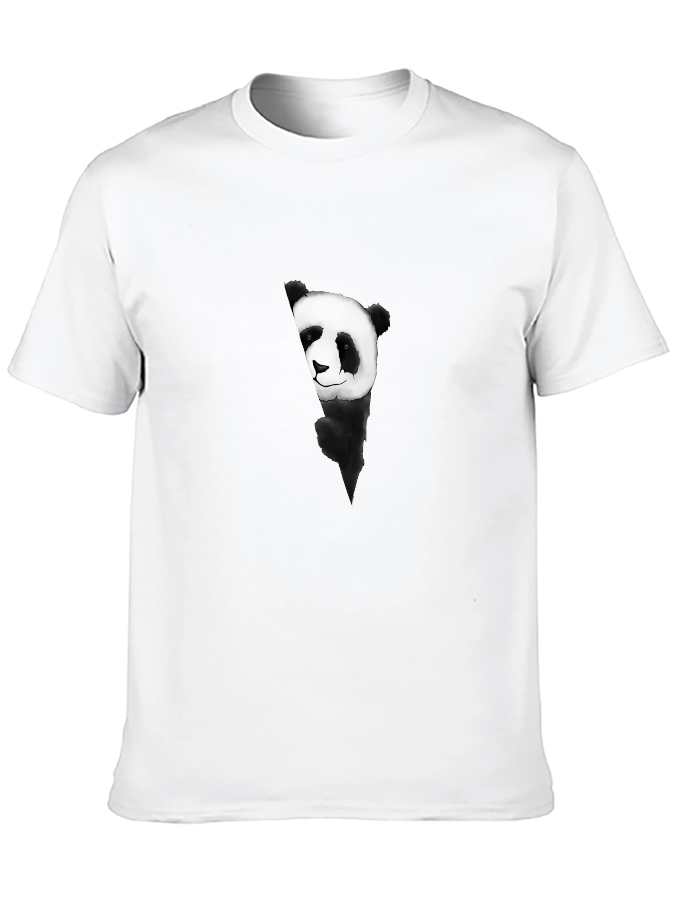 Panda Graphic Black T-Shirt