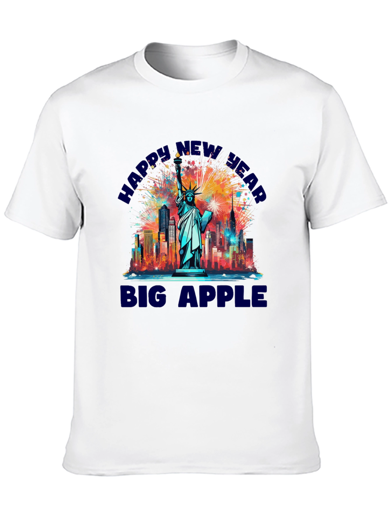 Happy New Year Big Apple T-Shirt