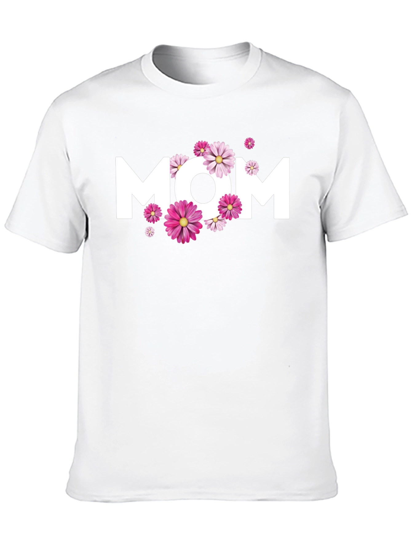 Floral MOM Graphic T-Shirt - Mothers Day Apparel