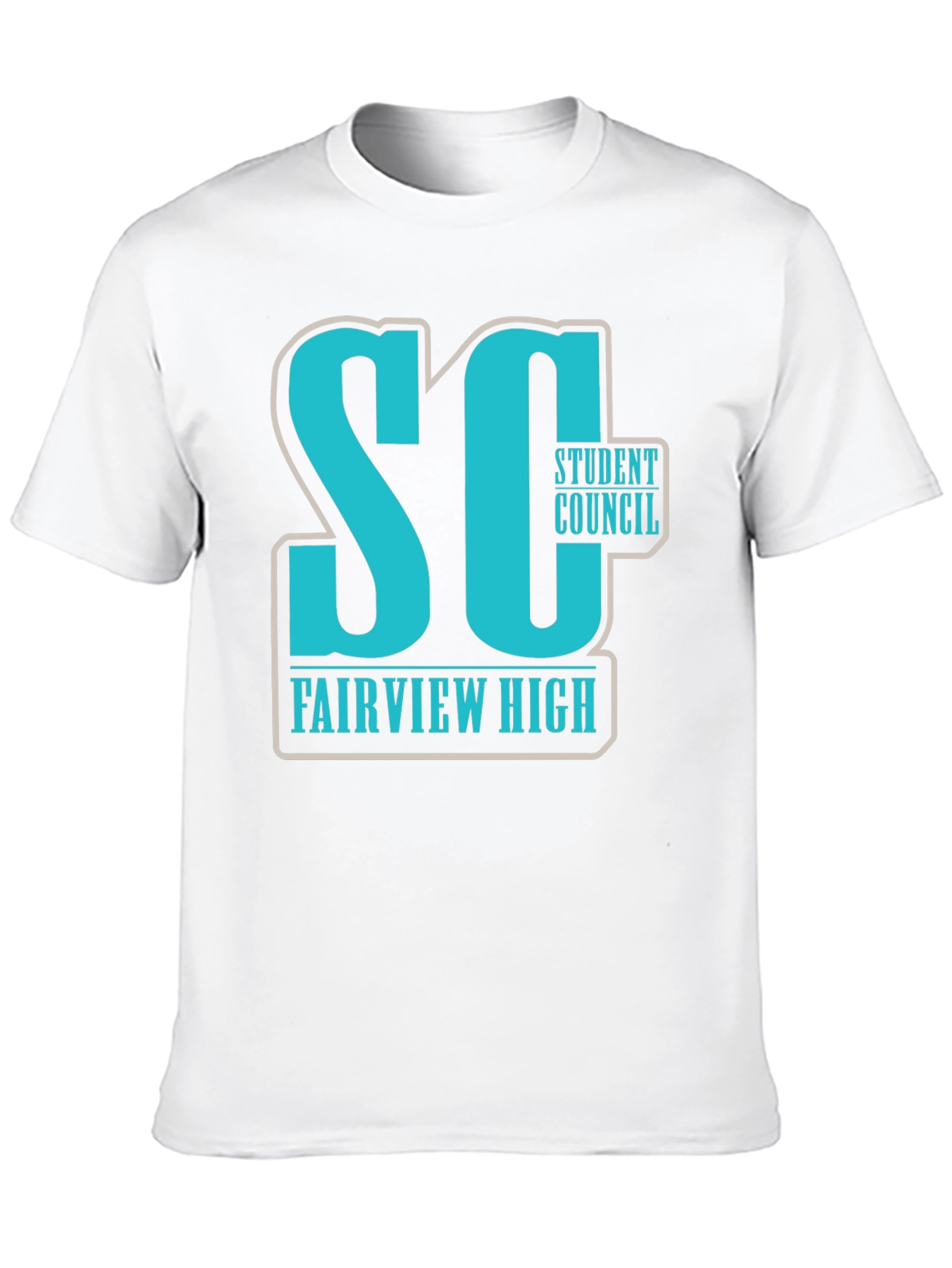 Fairview High Student Council Black T-Shirt
