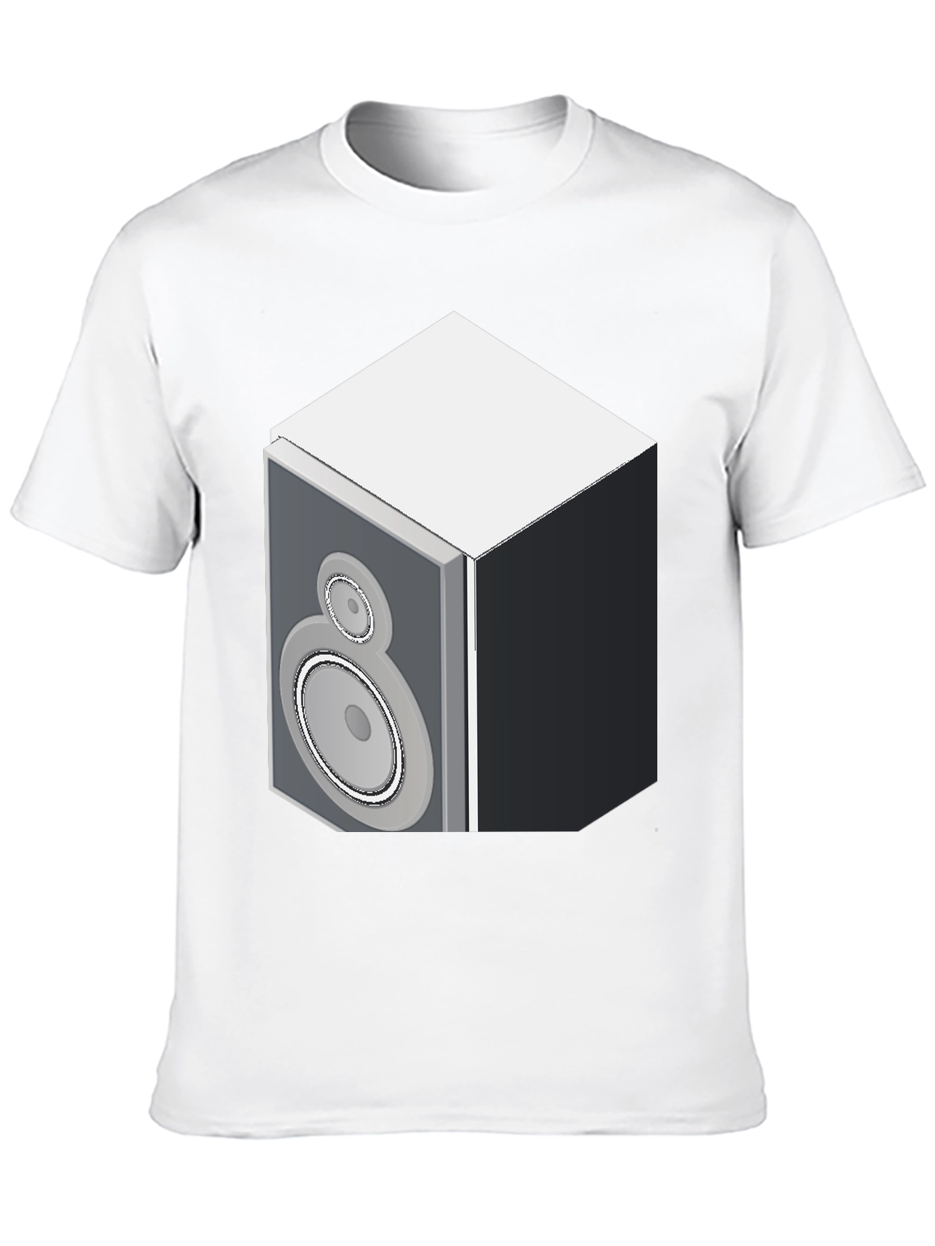 Speaker Graphic Black T-Shirt