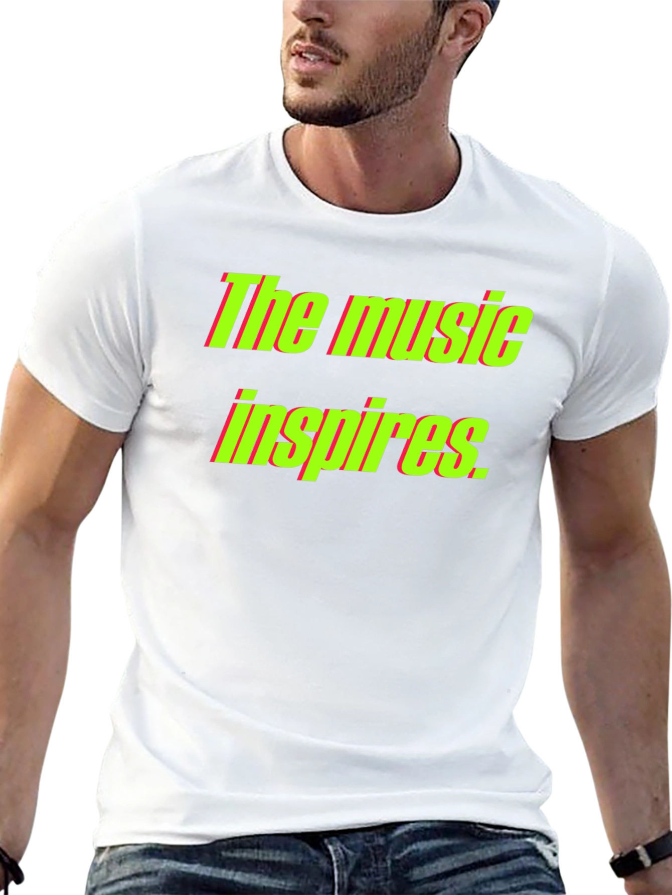 The Music Inspires Graphic T-Shirt