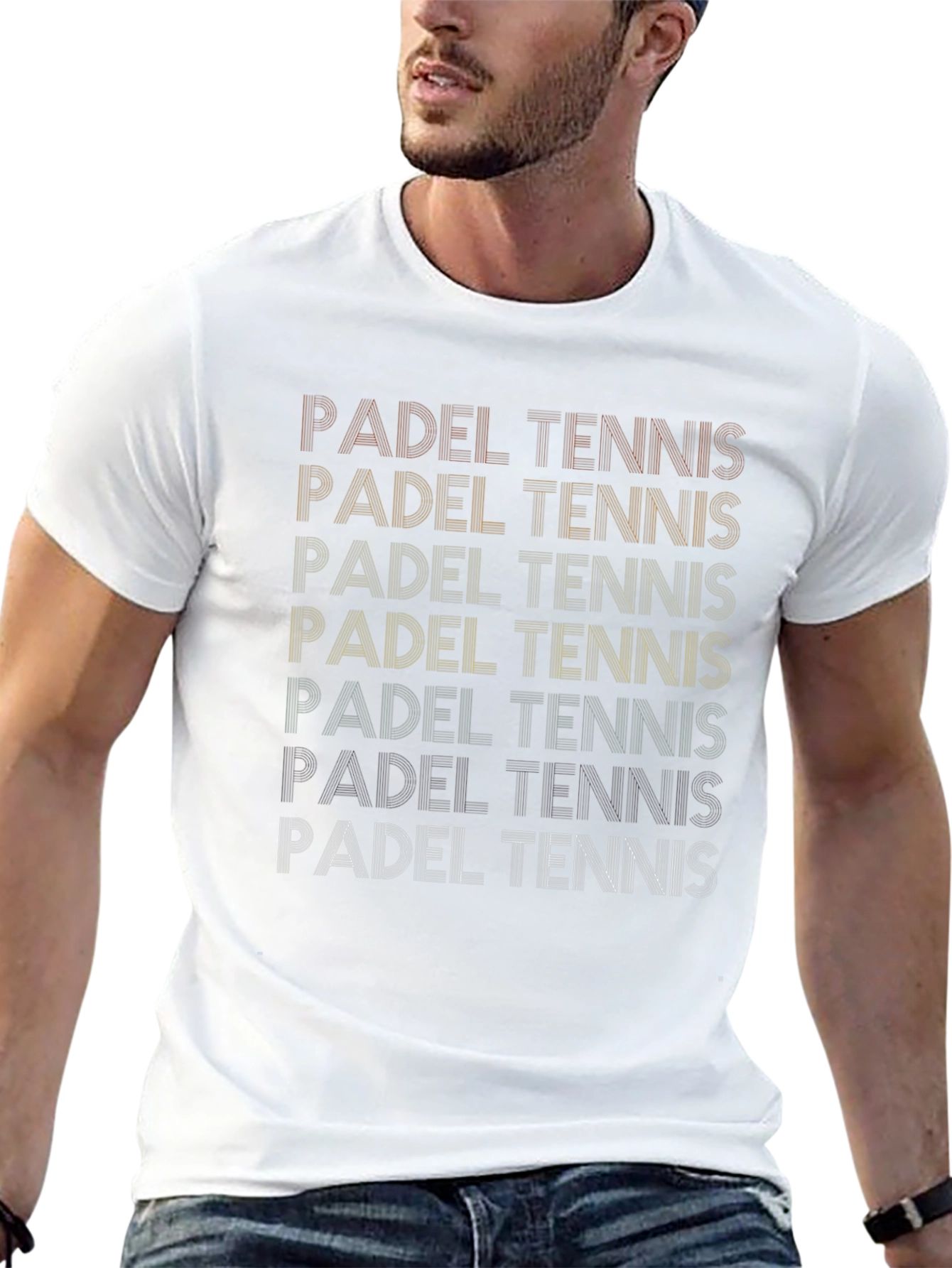 Padel Tennis Retro T-Shirt