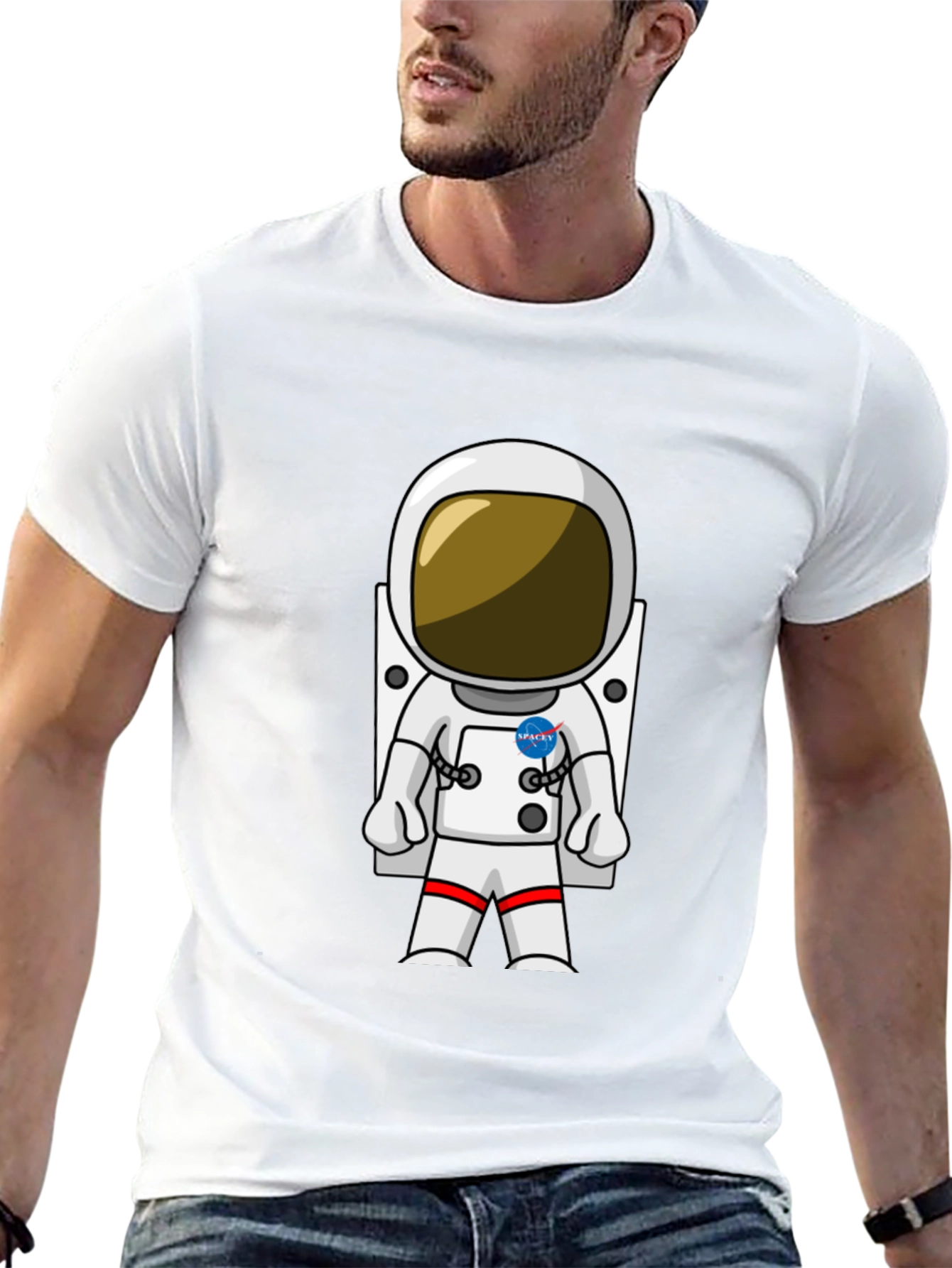 Astronaut Graphic Tee - Space Explorer T-Shirt