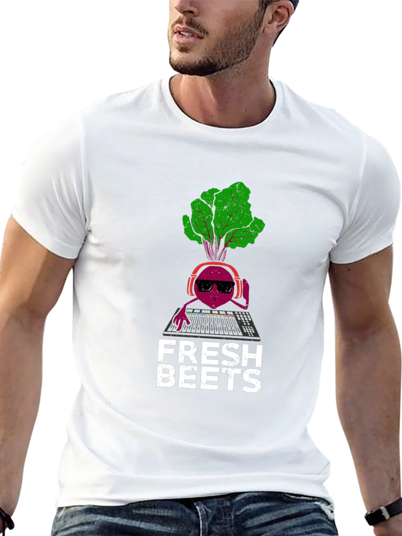 Fresh Beets T-Shirt - DJ Beet Funny Music Tee