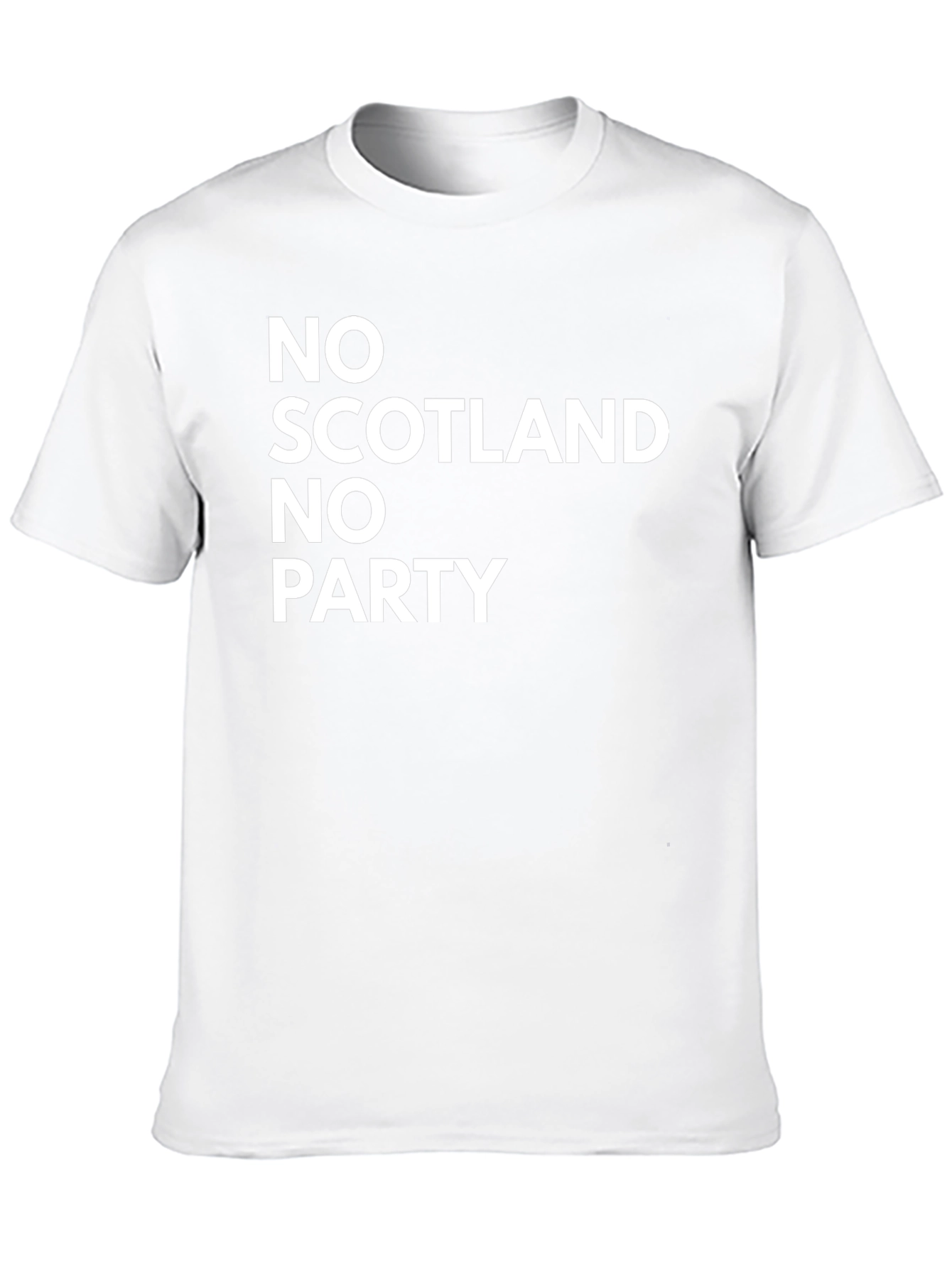 No Scotland No Party Graphic Tee