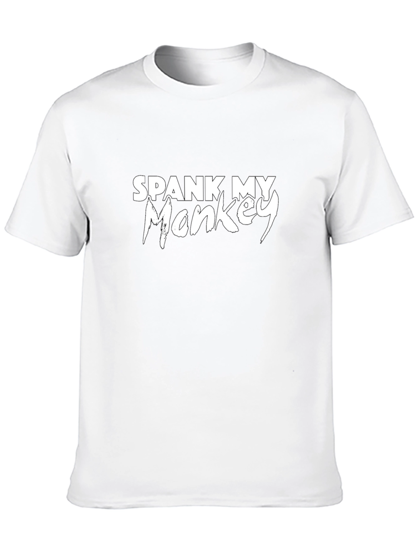 Spank My Monkey T-Shirt - Funny Graphic Tee