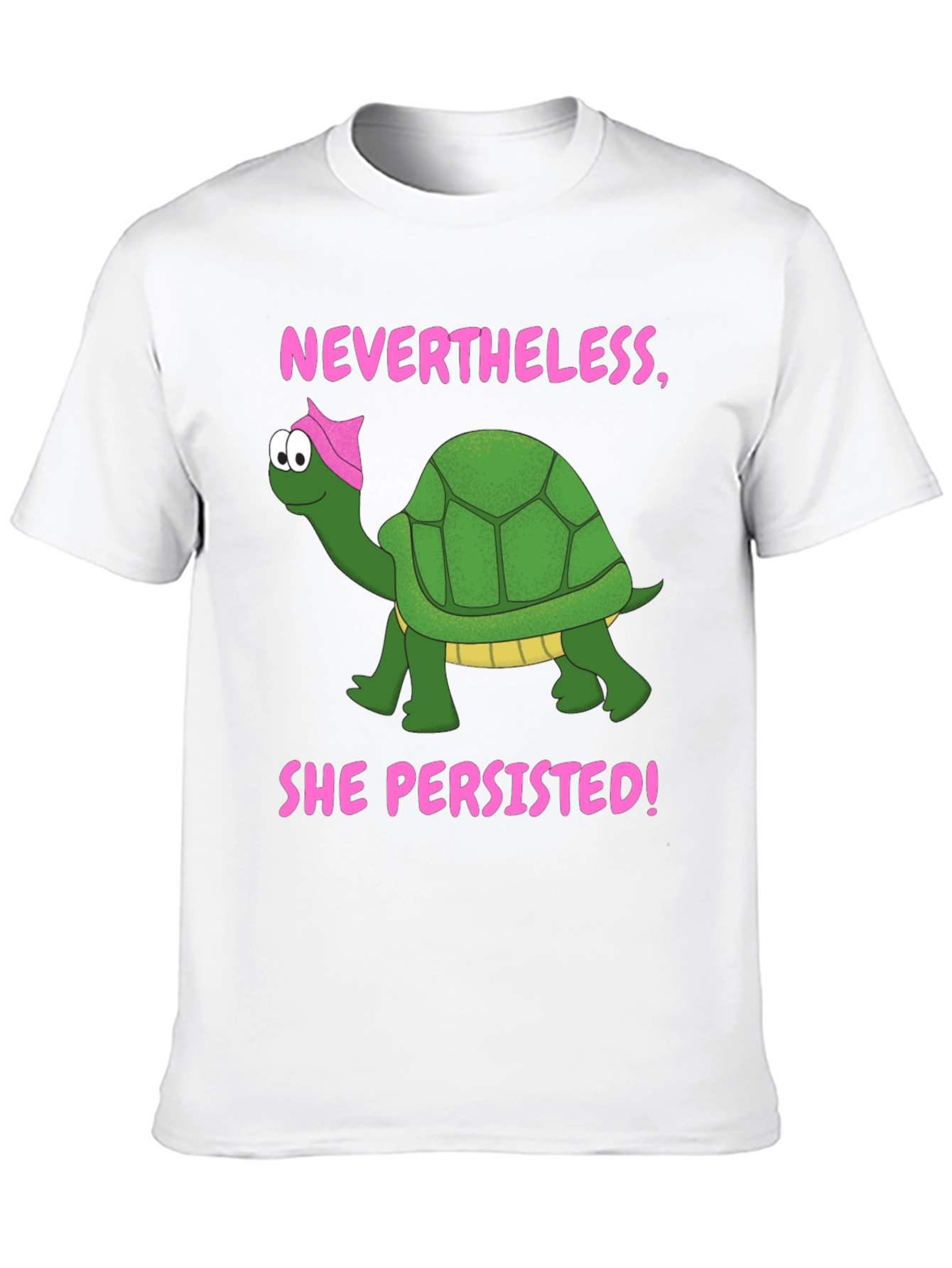 Nevertheless She Persisted Turtle T-Shirt