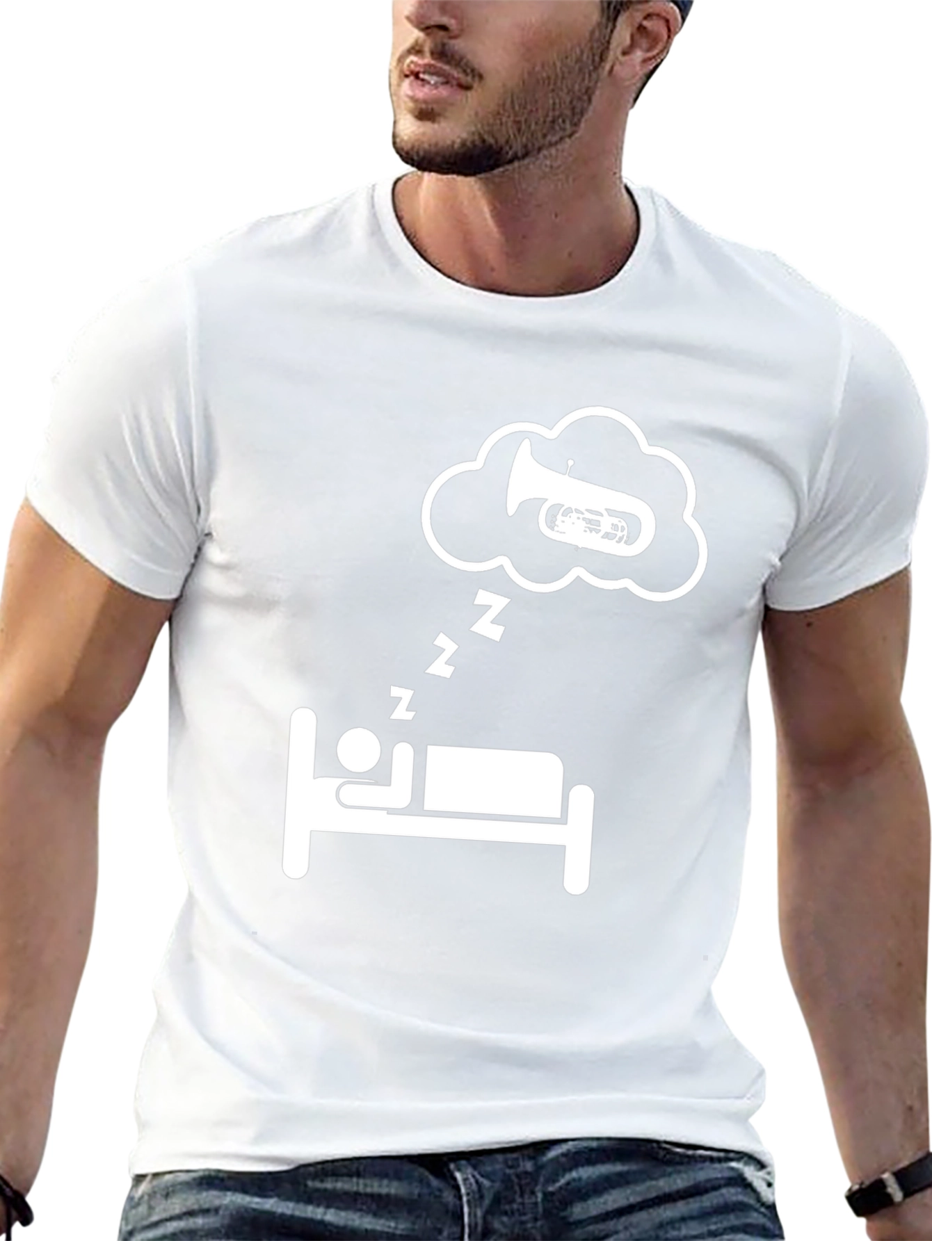 Dreaming Tuba Graphic Tee