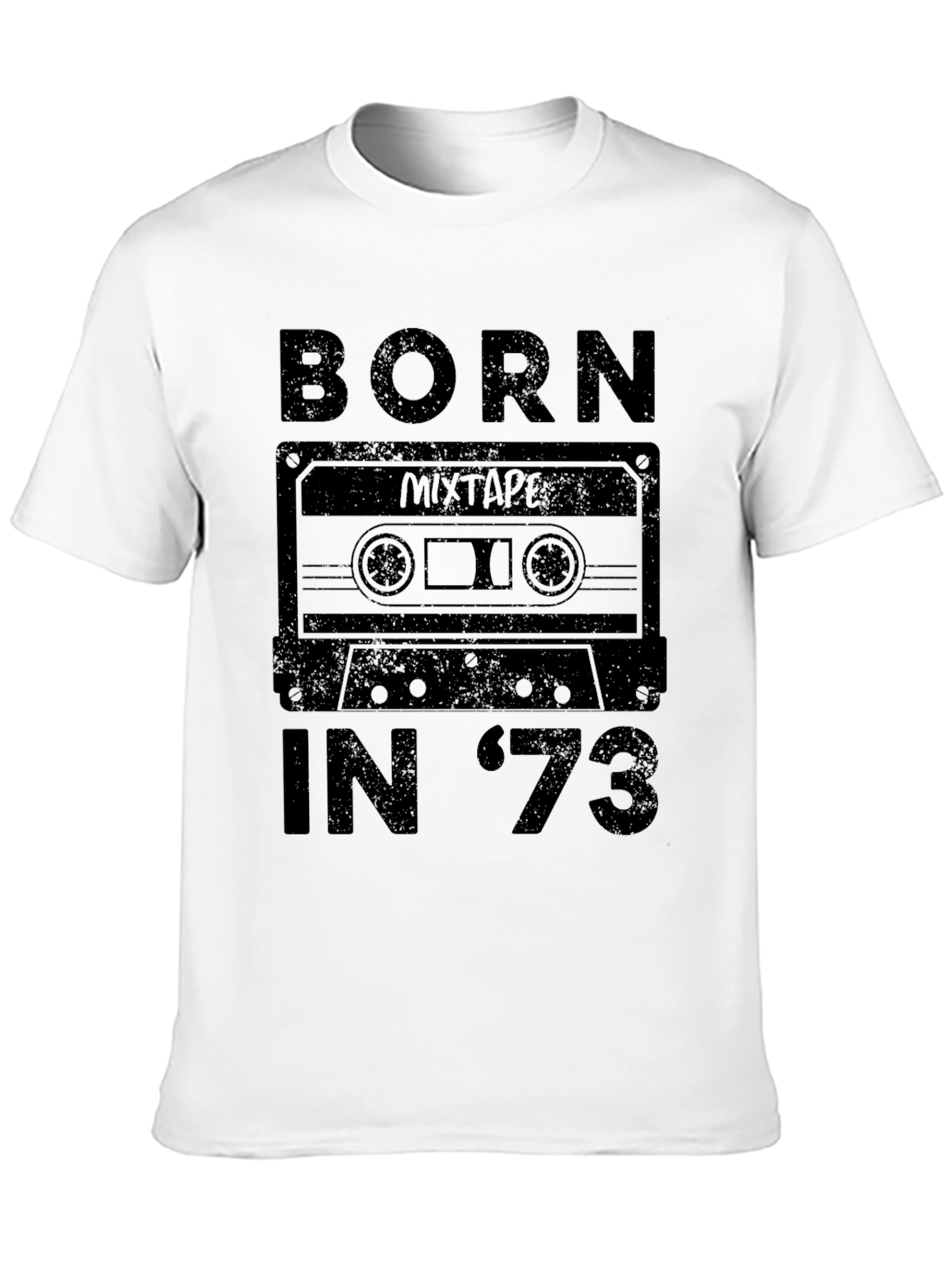 Born in 73 Mixtape Graphic Tee