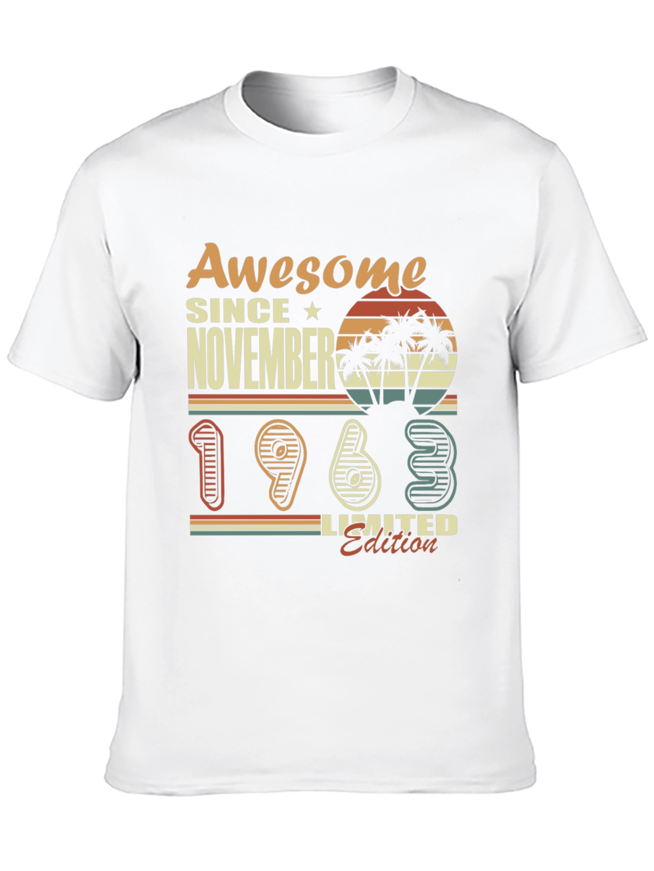 Awesome Since November 1963 Limited Edition T-Shirt