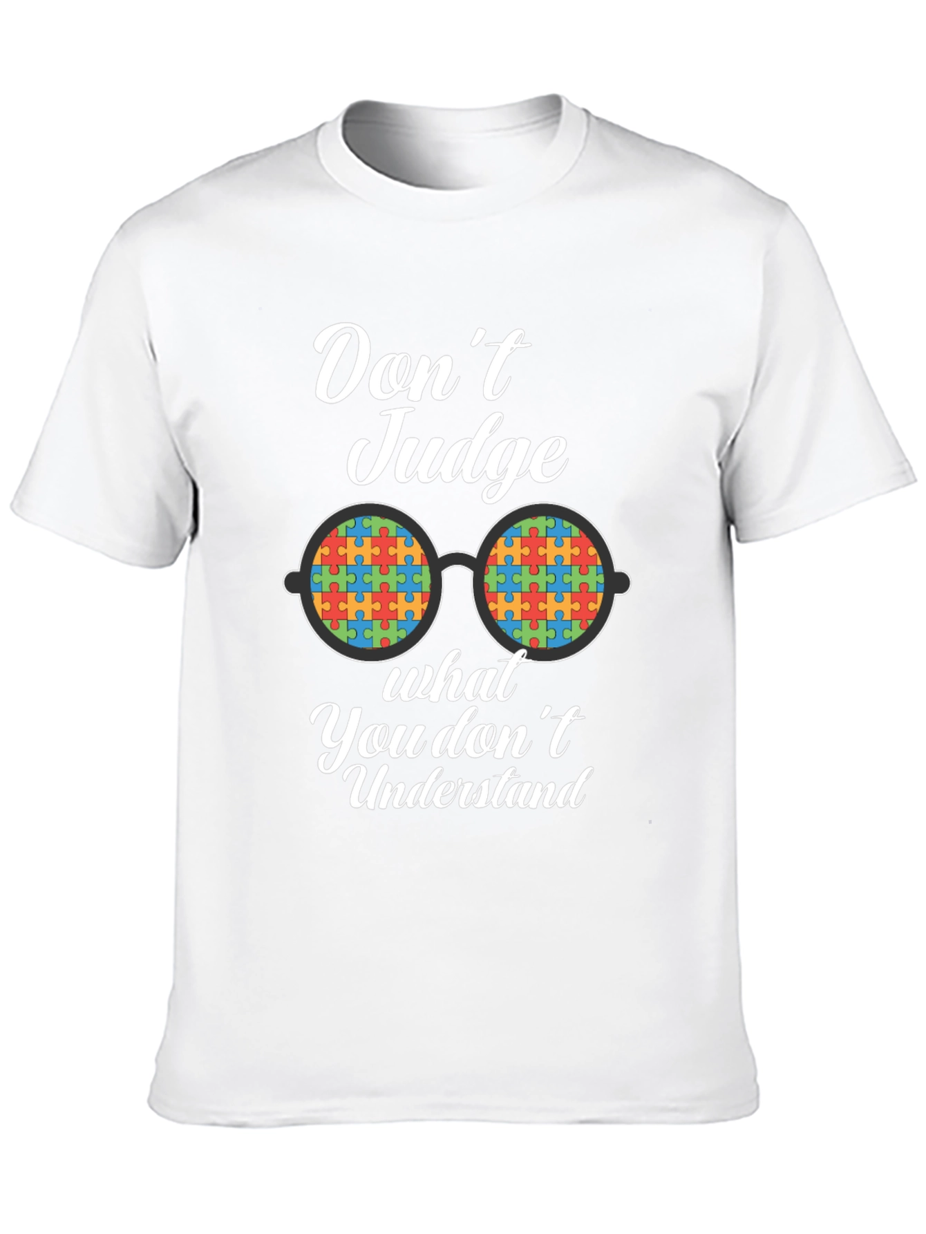 Autism Awareness T-Shirt - Dont Judge