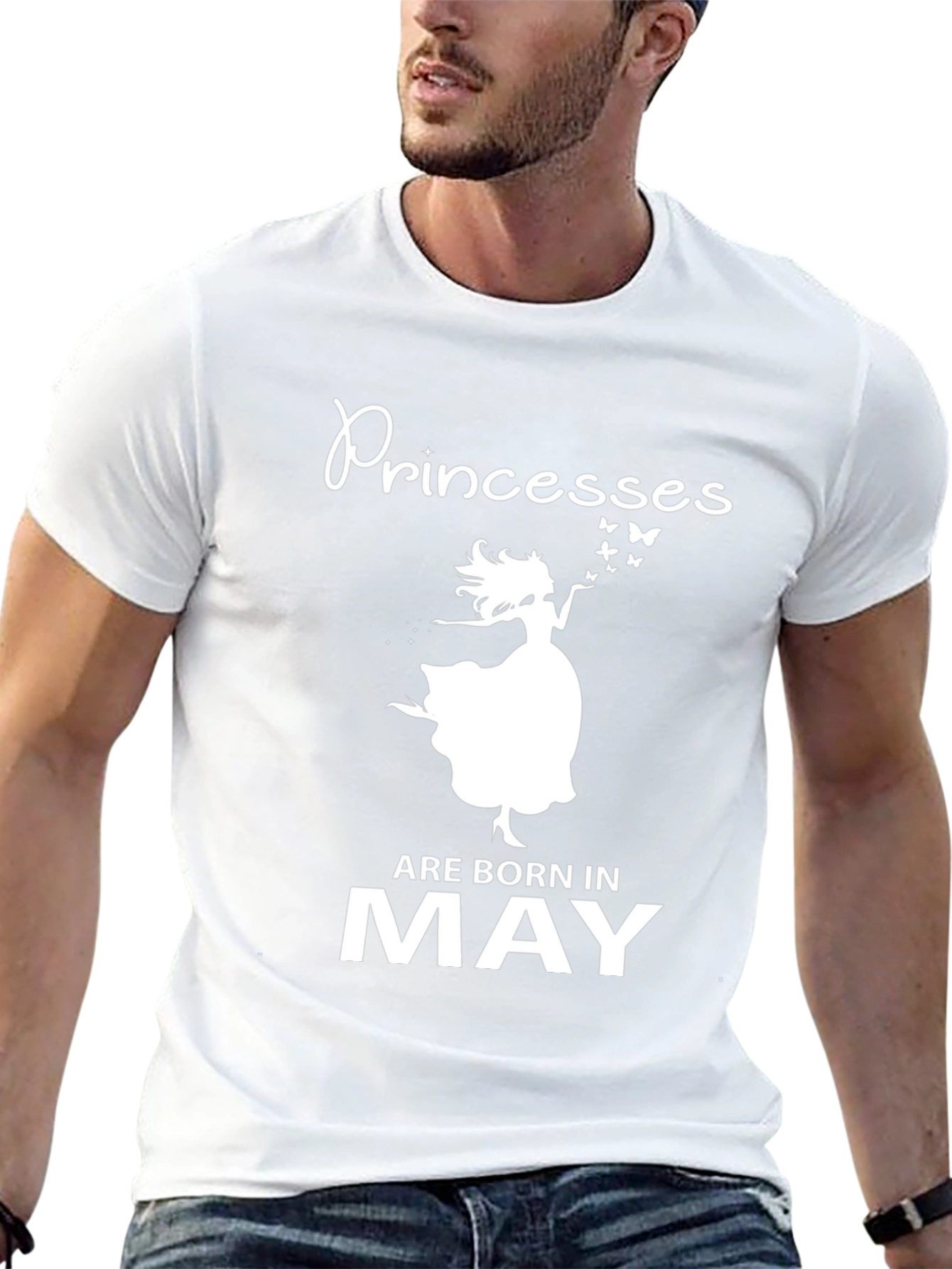 Princesses Are Born In May T-Shirt