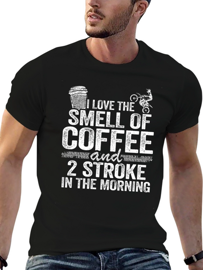 Coffee and 2 Stroke T-Shirt