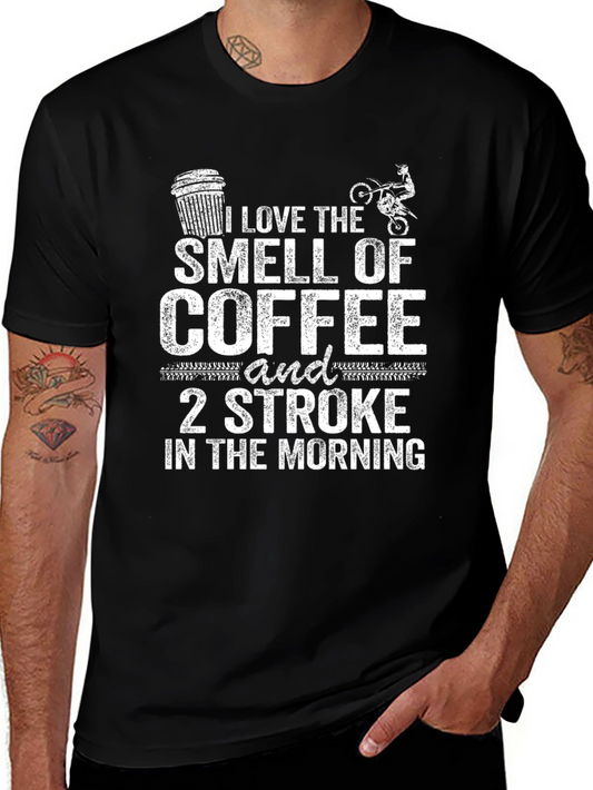 Coffee and 2 Stroke T-Shirt