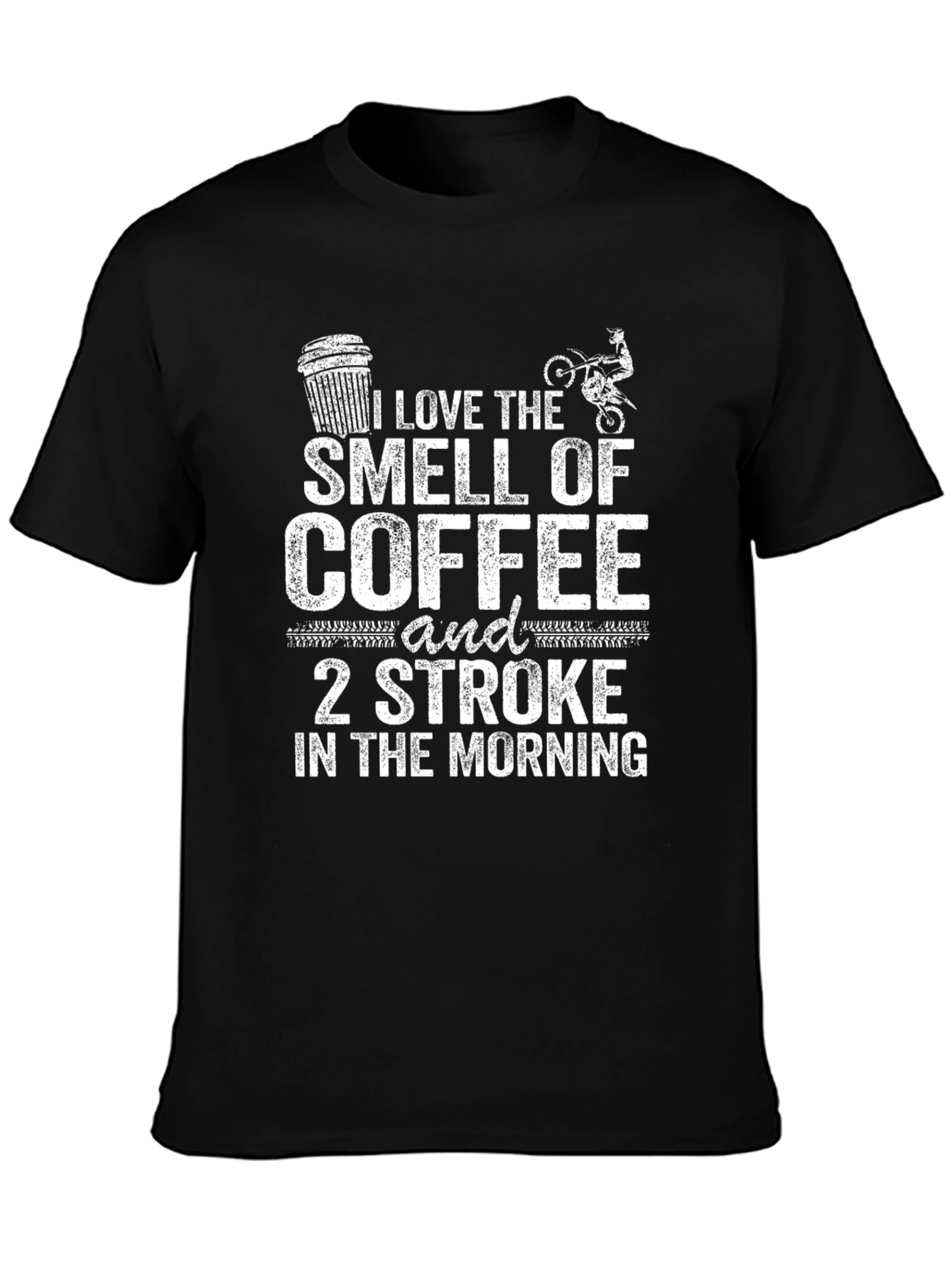 Coffee and 2 Stroke T-Shirt