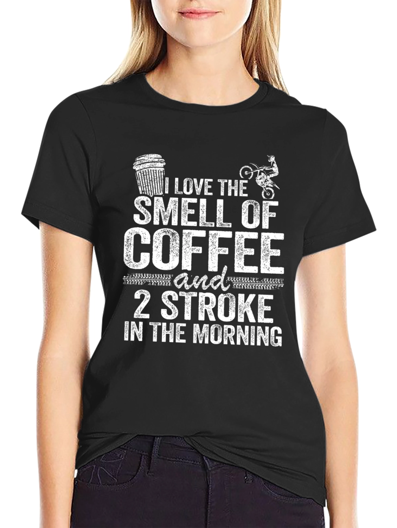 Coffee and 2 Stroke T-Shirt