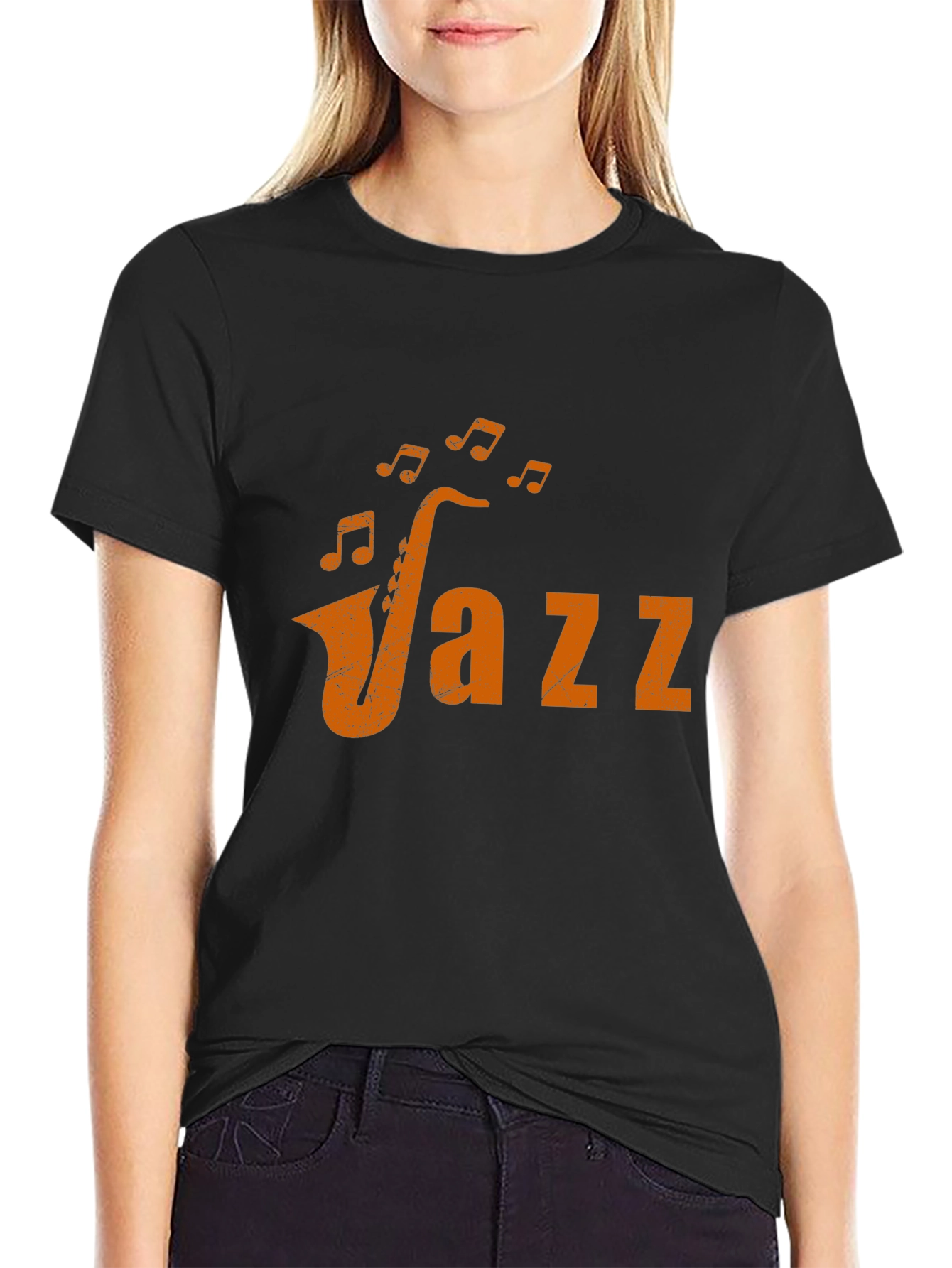 Jazz Saxophone T-Shirt - Music Lover Tee
