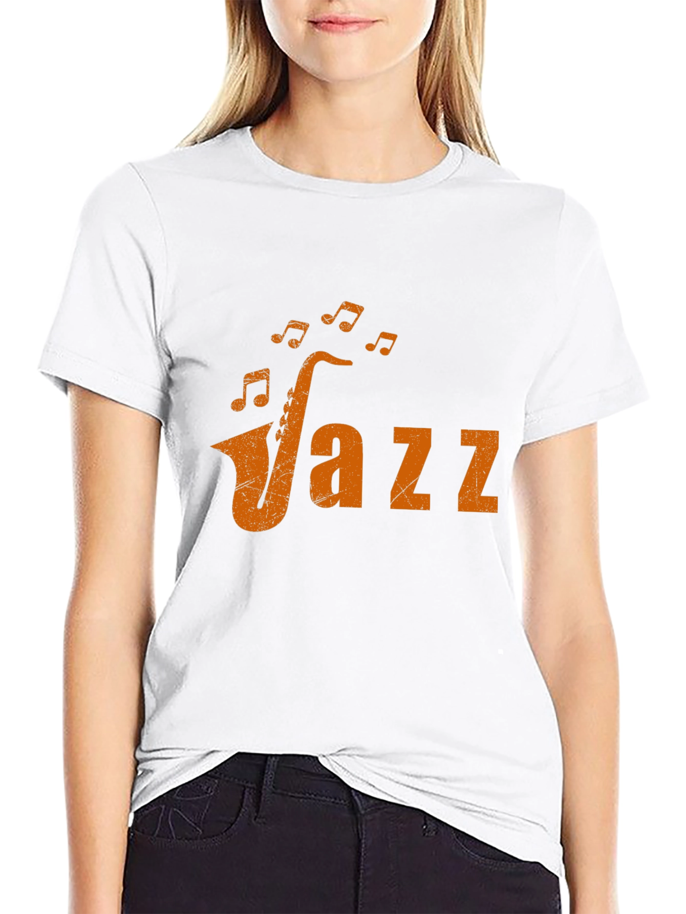 Jazz Saxophone T-Shirt - Music Lover Tee