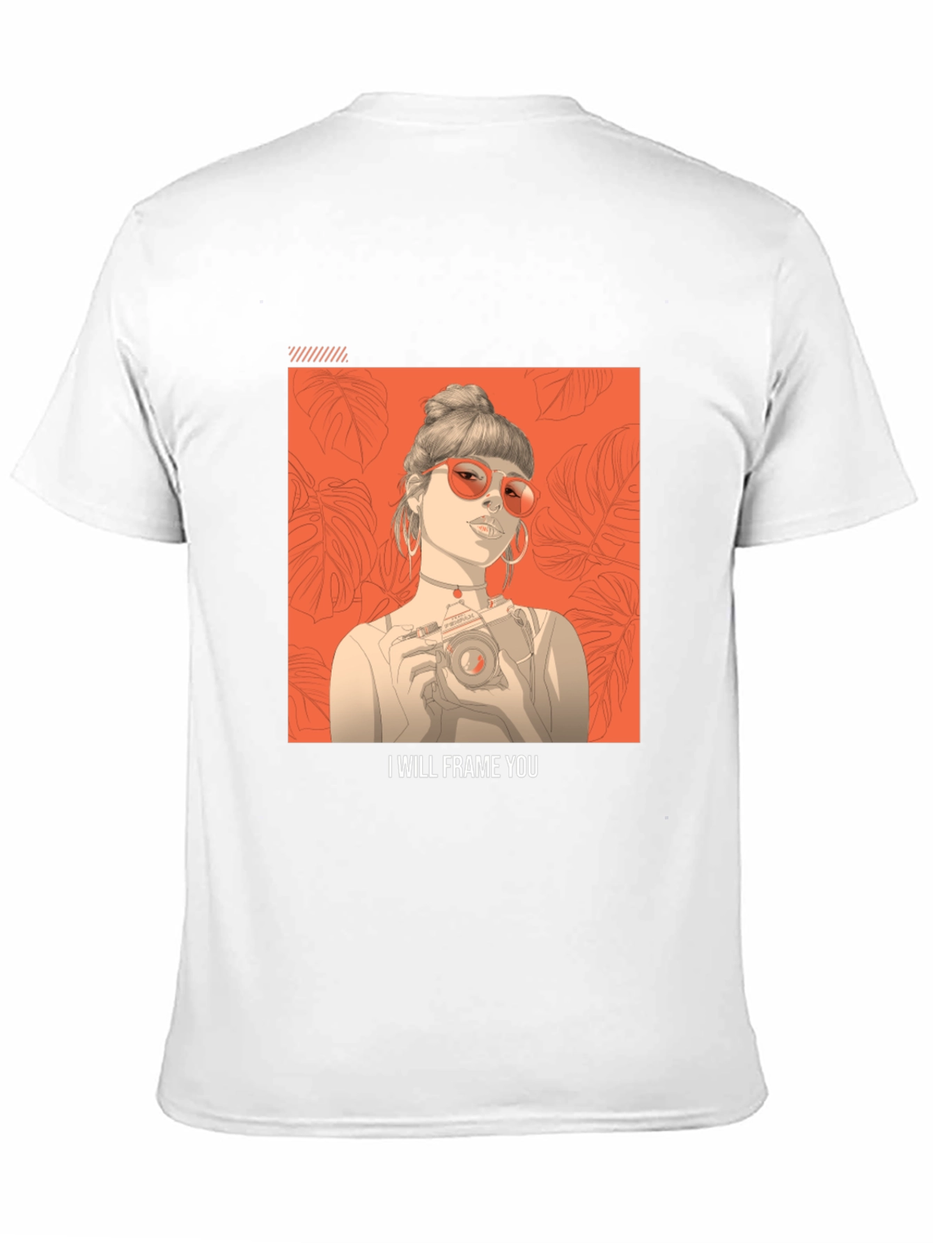 I Will Frame You Black Graphic Tee