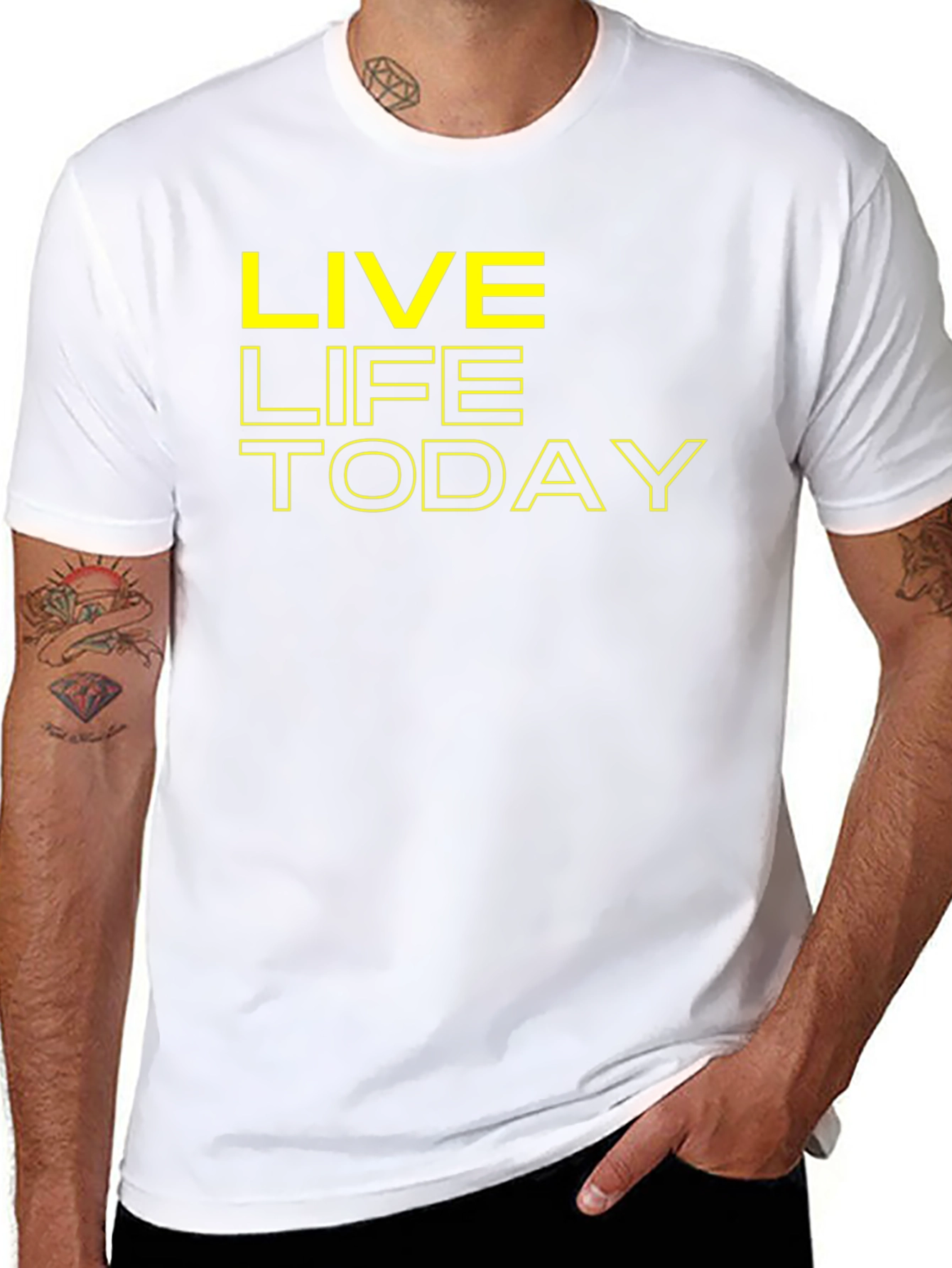 Live Life Today Graphic Tee