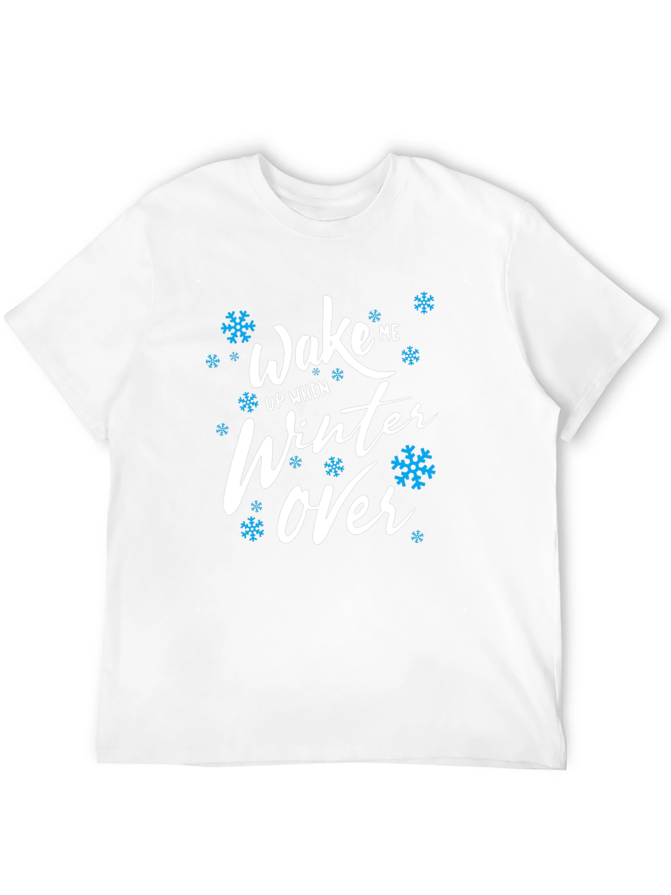 Wake Me Up When Winter Over Graphic Tee