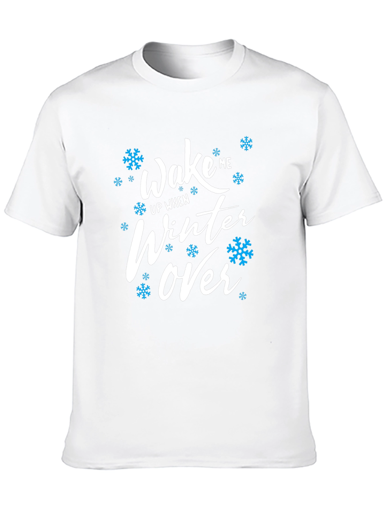 Wake Me Up When Winter Over Graphic Tee