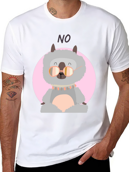 Llama No T-Shirt - Funny Alpaca Graphic Tee