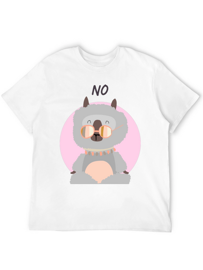 Llama No T-Shirt - Funny Alpaca Graphic Tee