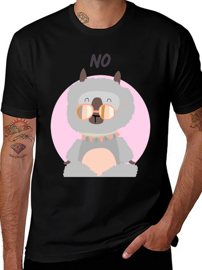 Llama No T-Shirt - Funny Alpaca Graphic Tee