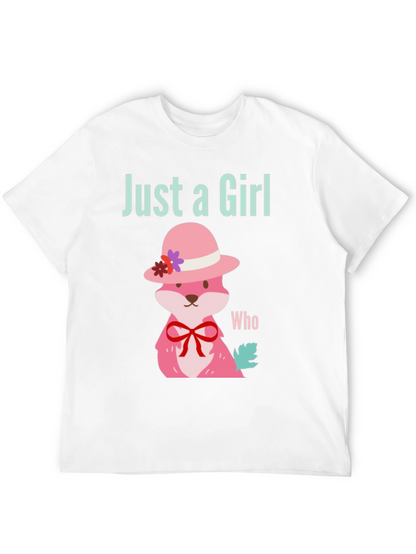 Just a Girl Who Loves Foxes T-Shirt