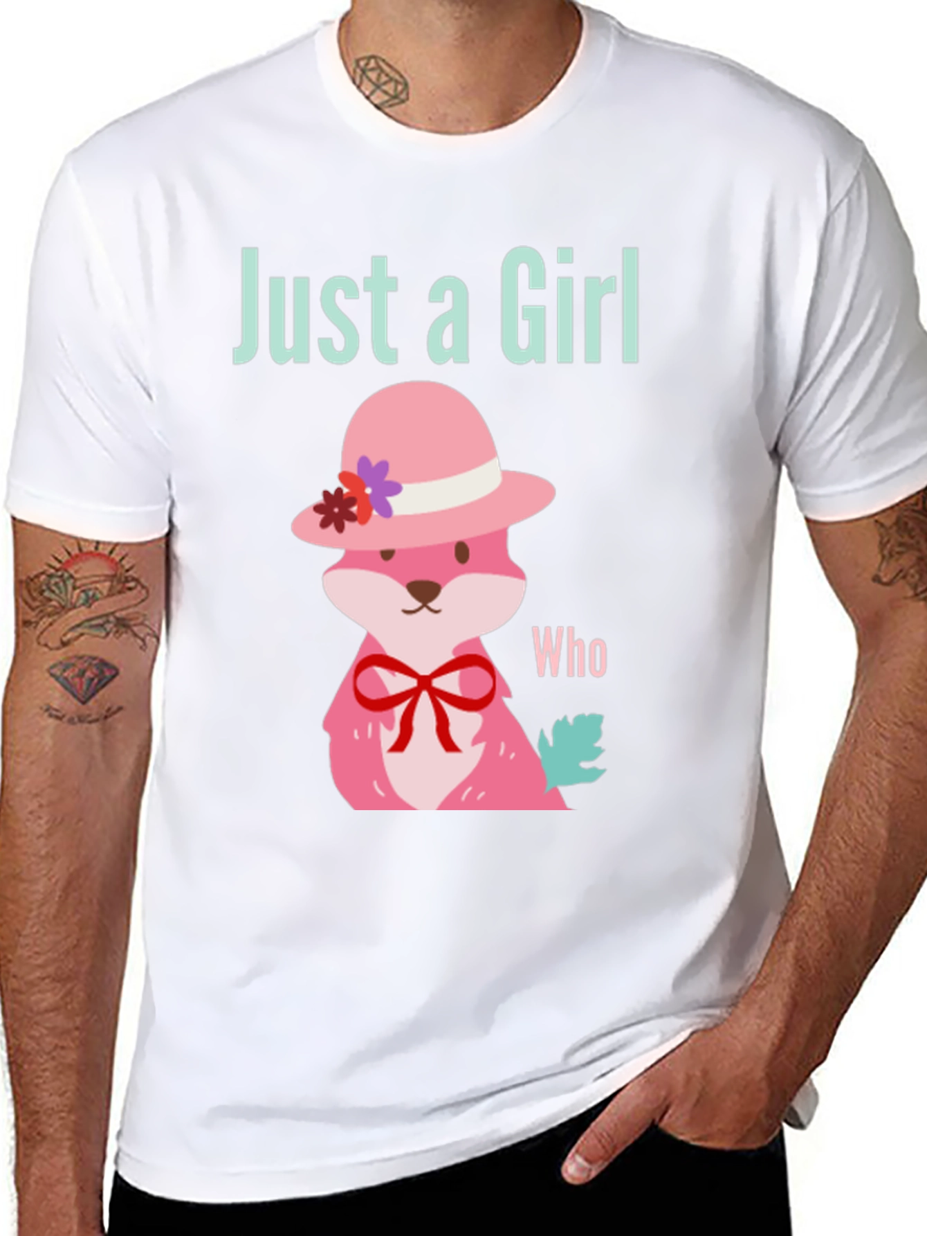Just a Girl Who Loves Foxes T-Shirt