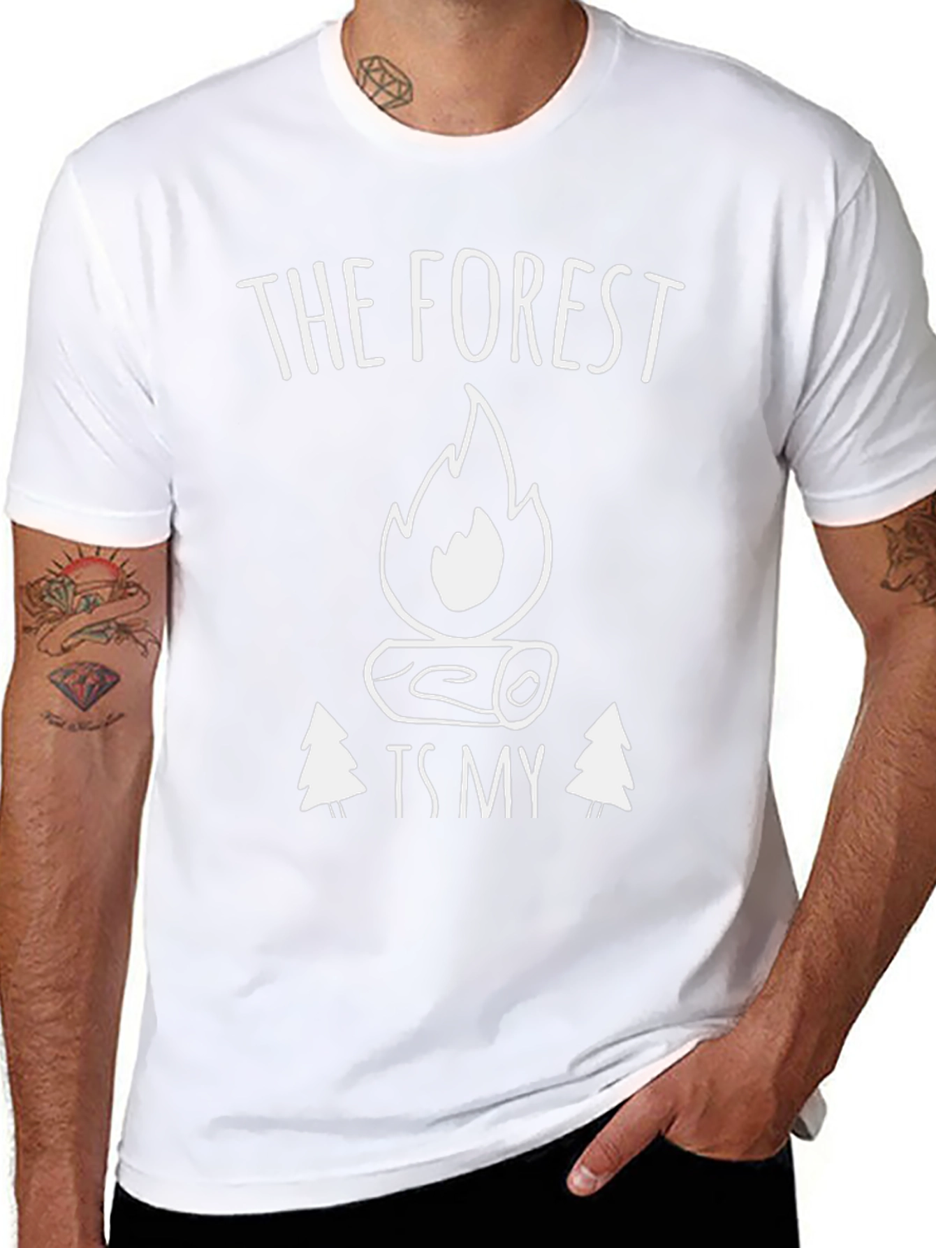 The Forest Is My Campfire T-Shirt