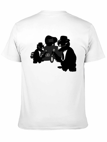 Blues Brothers Apes Graphic T-Shirt