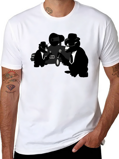 Blues Brothers Apes Graphic T-Shirt