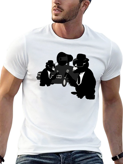 Blues Brothers Apes Graphic T-Shirt