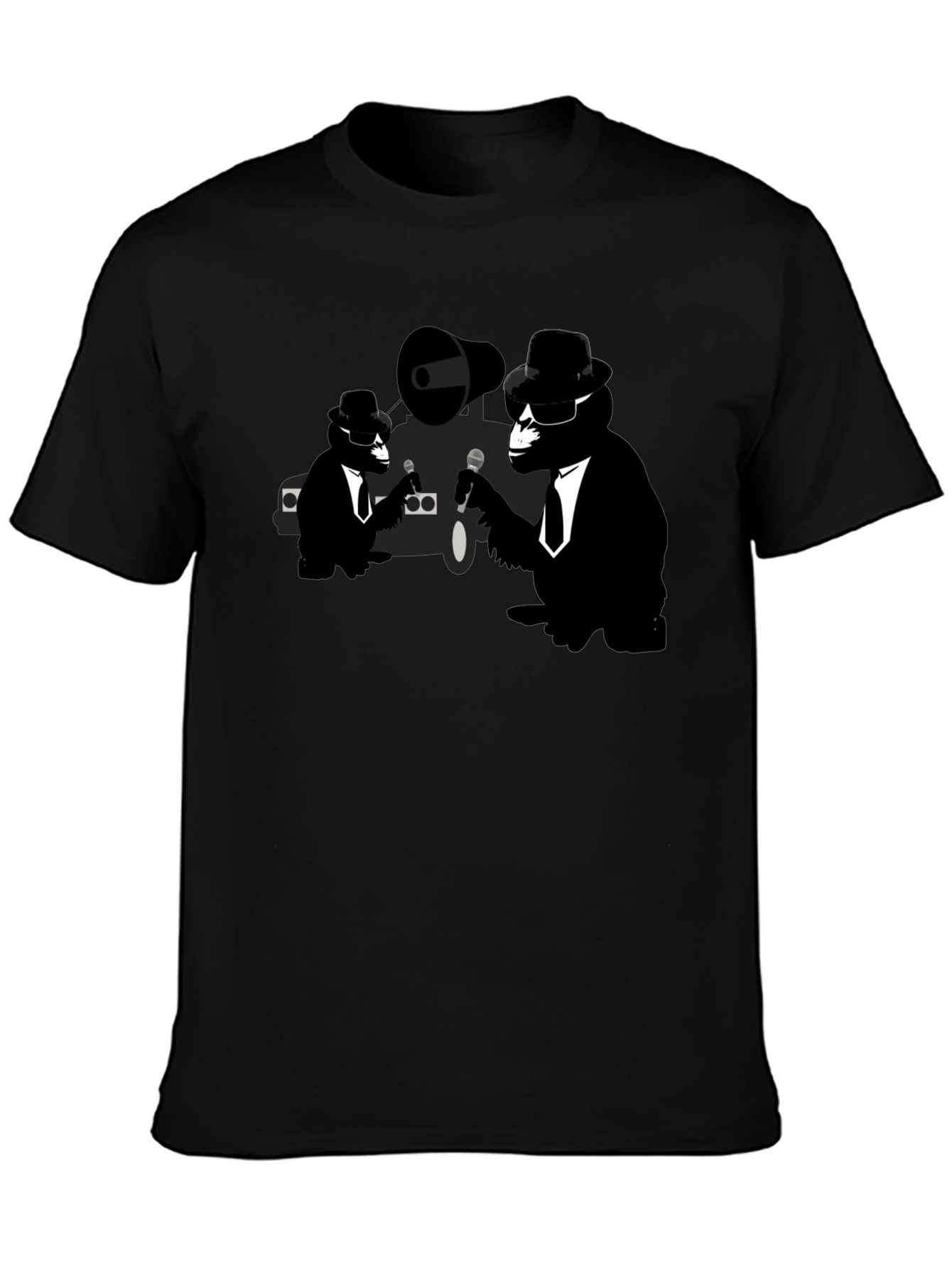 Blues Brothers Apes Graphic T-Shirt