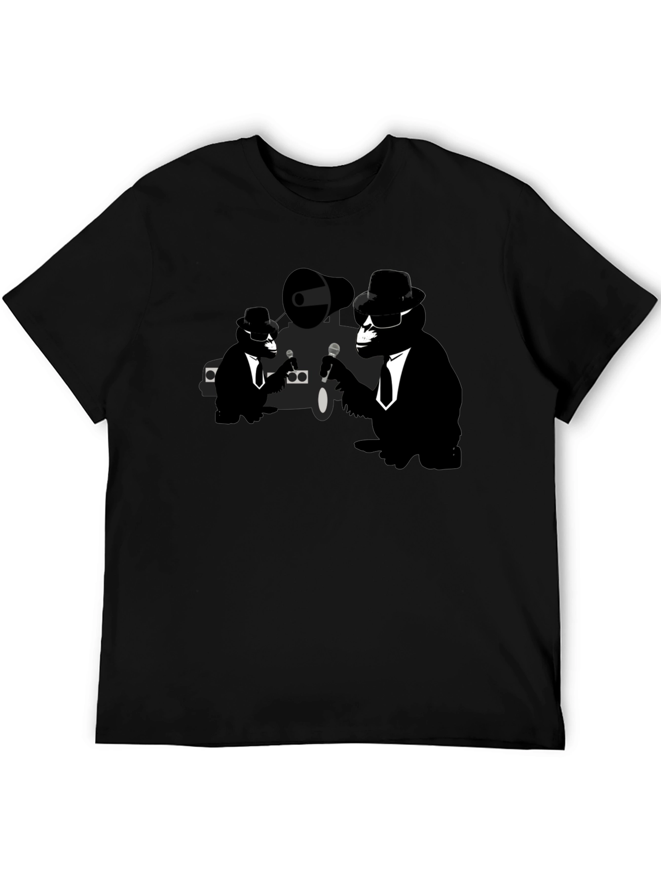 Blues Brothers Apes Graphic T-Shirt