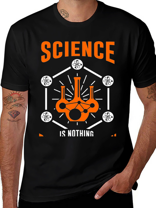 Science is Nothing T-Shirt - Atom Design