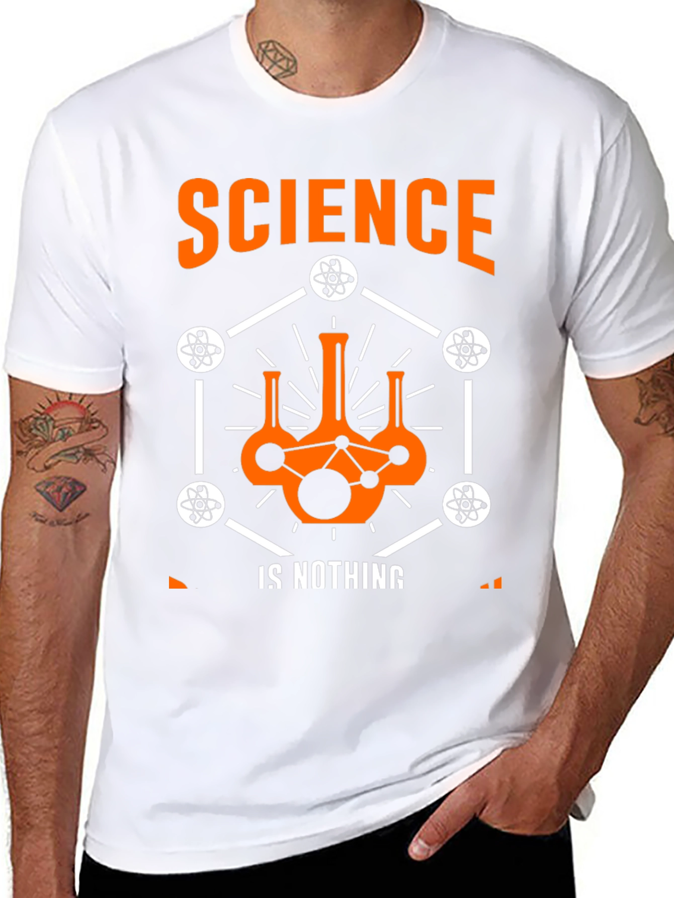 Science is Nothing T-Shirt - Atom Design