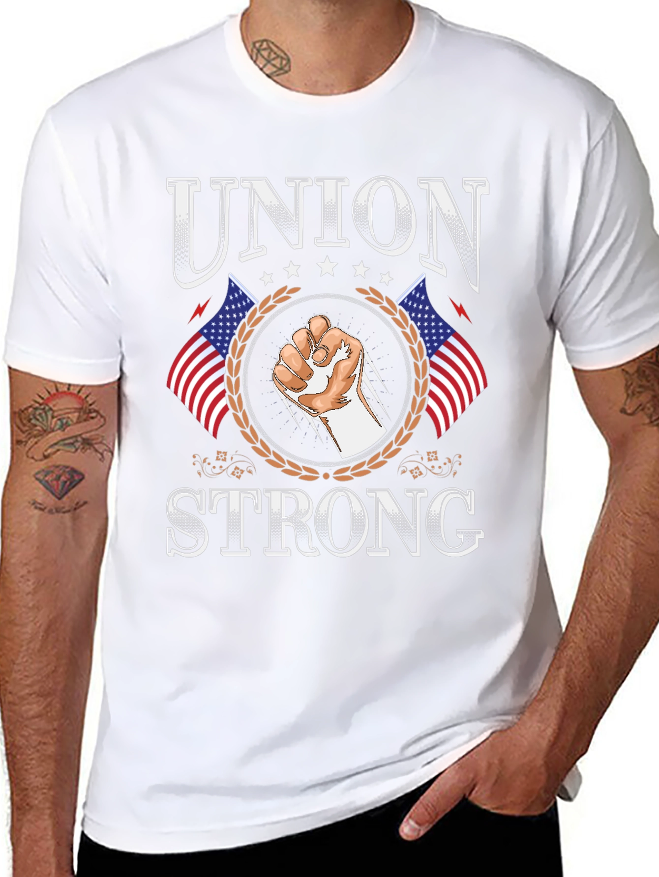 Union Strong Patriotic T-Shirt
