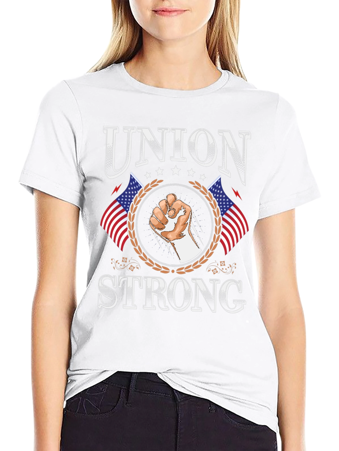 Union Strong Patriotic T-Shirt